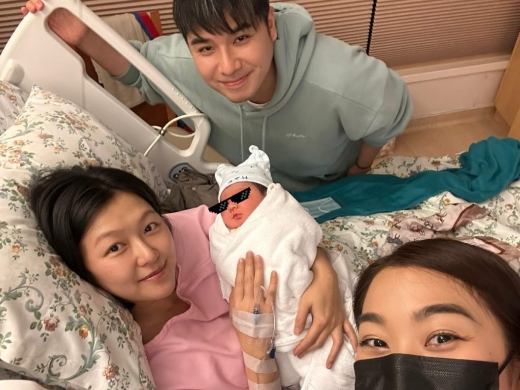 姜文杰夫婦近來一女。
