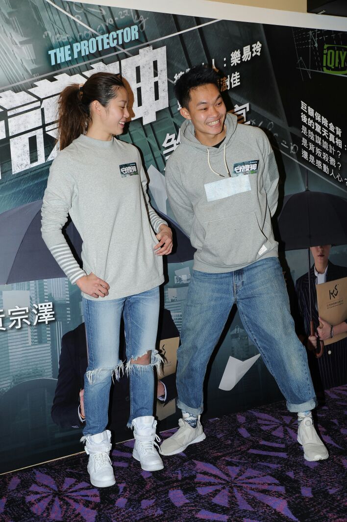 歐鎧淳說訓練時間行先，今次也遷就她不用練水才拍攝。