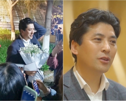 甘孜文旅局長劉洪成為網民熱話。網圖