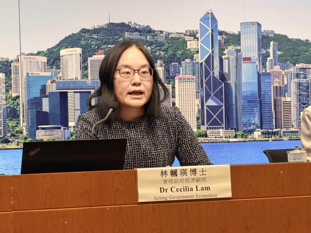 署理政府经济顾问林帼瑛表示，香港经济在2025年余下时间应会进一步稳健增长。