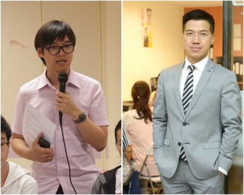 張秀賢(左)及范國威(右)有意參與補選。