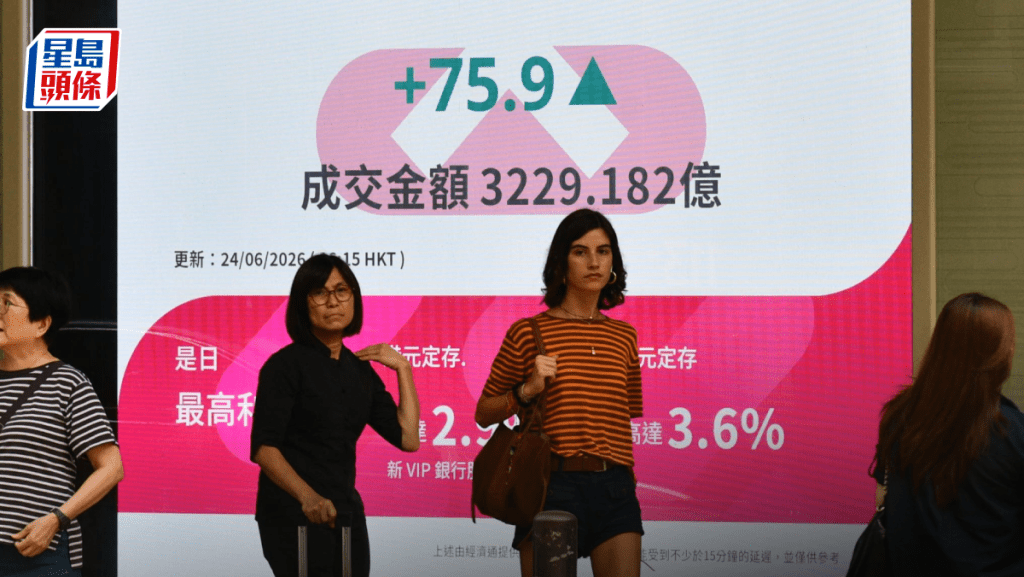恒指反彈75點結束五連跌 騰訊中芯領漲 專家指繼續弱勢｜港股收市