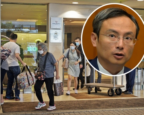 陳沛然指不明白為何要Staycation。資料圖片