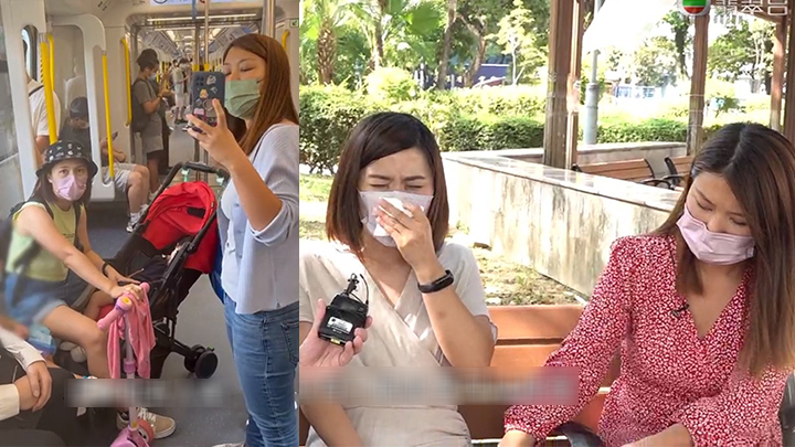 東鐵讓座衝突丨台媽上《東張》哭訴愛女被男乘客咒罵 將爭執歸咎於文化差異