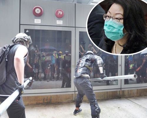 鄭若驊(小圖)表明非所有犯案的青少年均符合警司警誡的條件。資料圖片