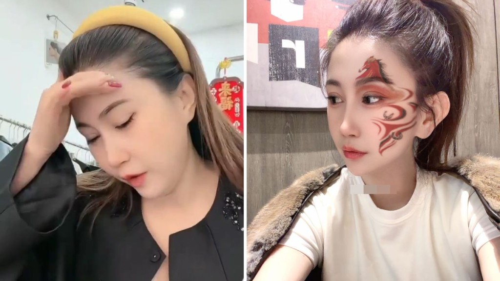 王炸姐直播時突然表示頭痛不適。