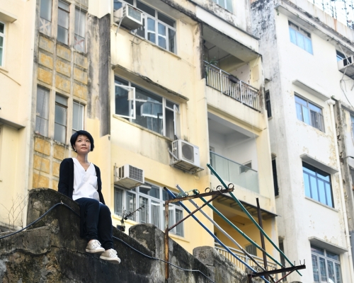 建築文物保育師吳韻怡期望以專業知識,印證歷史建築的價值。 黃頌偉攝