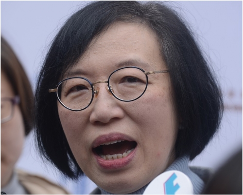 陳肇始指新公眾龕位續租次數無限。