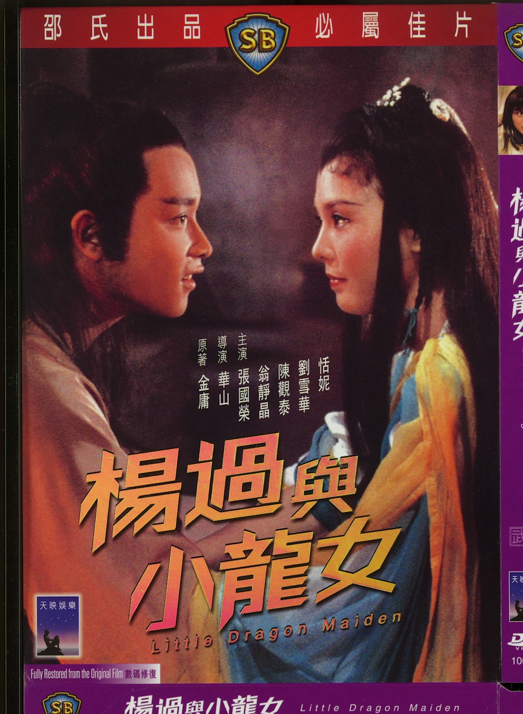 翁静晶曾与张国荣拍过《杨过与小龙女》。