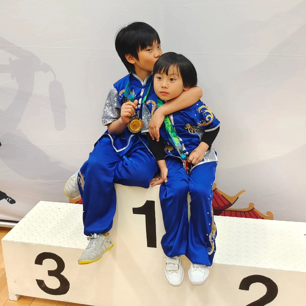 莫家淦兩子武術超群。 莫家淦兩子武術超群。