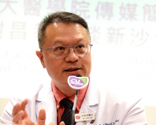 中大呼吸系統科講座教授許樹昌。 資料圖片