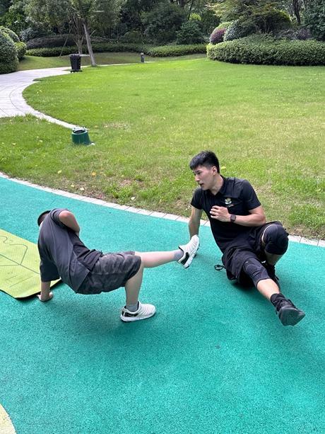 內地愈來愈流行體育外賣。中國青年報 內地愈來愈流行體育外賣。中國青年報