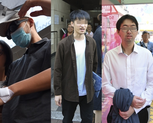 左起:吳仲謙、謝灼華、周健豪。 資料圖片