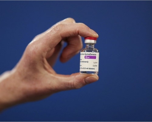阿斯利康疫苗首季供貨歐盟劑量減6成。AP資料圖片