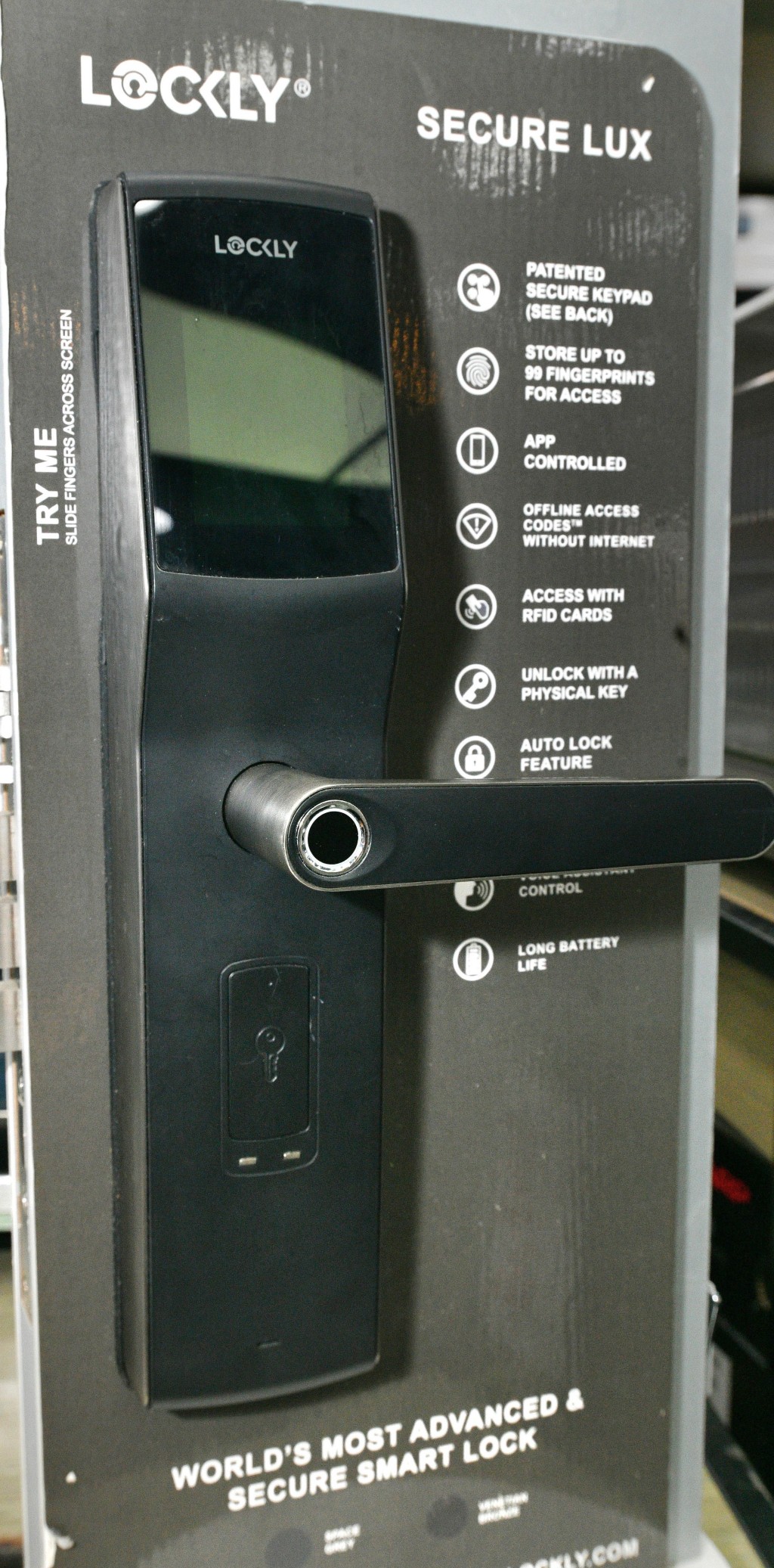 Lockly Secure Lux Mortise Edition 智能門鎖$5,100 Lockly Secure Lux Mortise Edition 智能門鎖$5,100