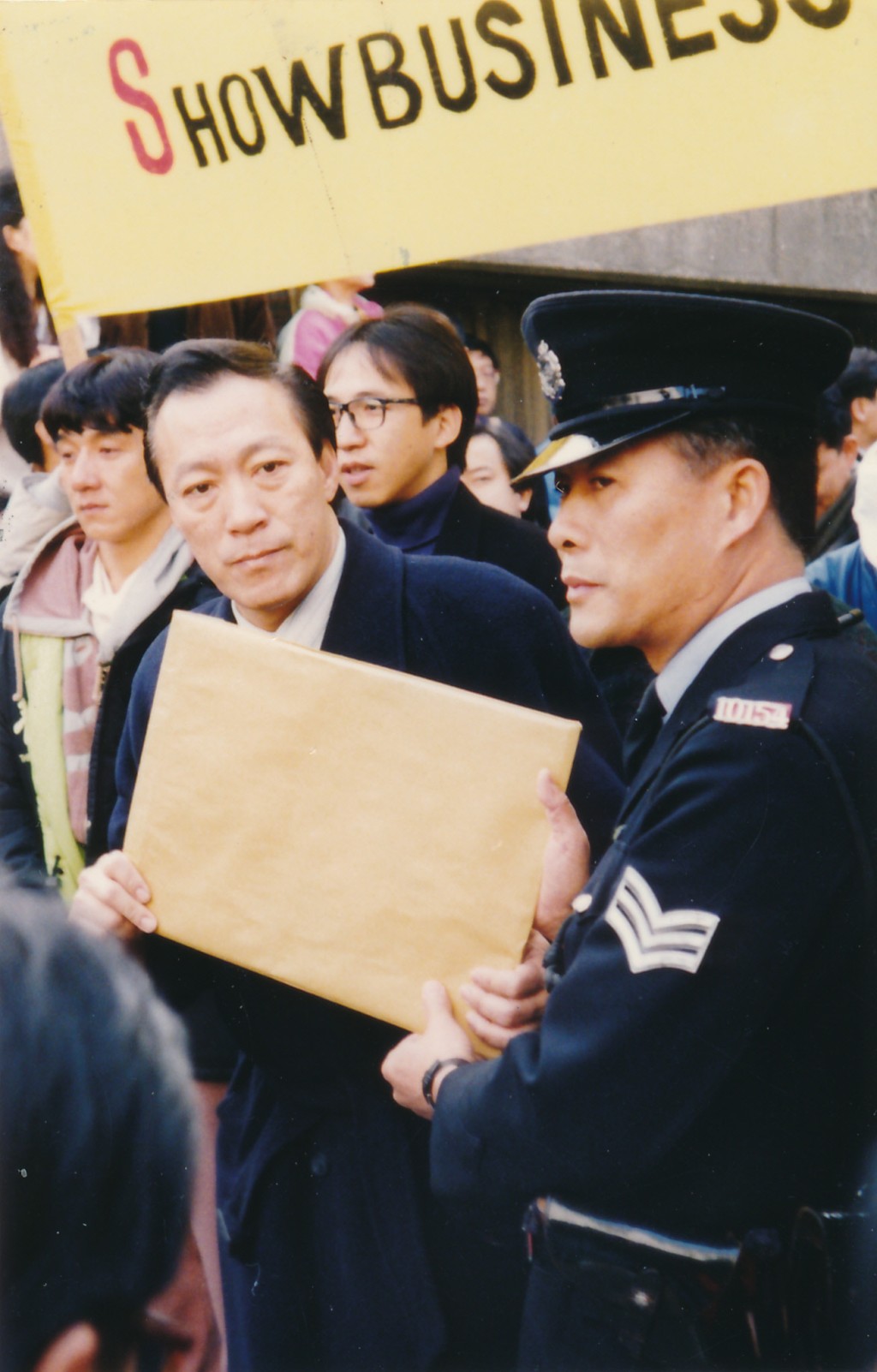 陳欣健早年曾任職警察。
