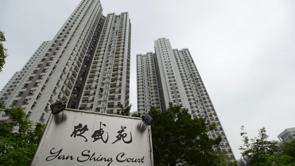 粉嶺欣盛苑單位一名女住客疑病困,在房內自縊亡。資料圖片