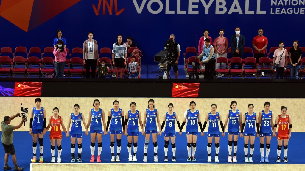 世界女排聯賽去年於紅磡體育館舉行。新華社圖片