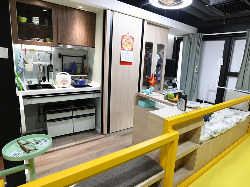示範單位配備樂齡科技輔助工具及設備。資料圖片