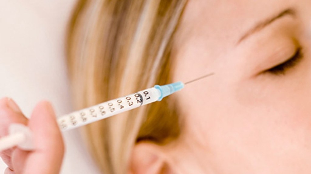 近年流行注射肉毒桿菌毒素。網上圖片