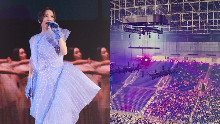 田馥甄在高雄進行演唱會期間,遇上台東地震。
