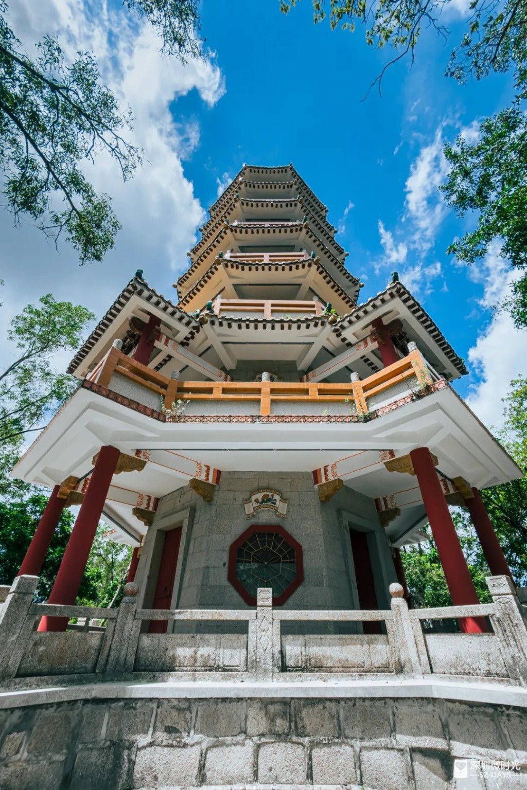關閉逾30年的深圳西麗塔，再次免費開放。深圳微時光