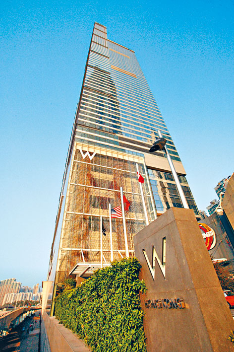 ■香港W酒店於一月開始可供檢疫隔離。