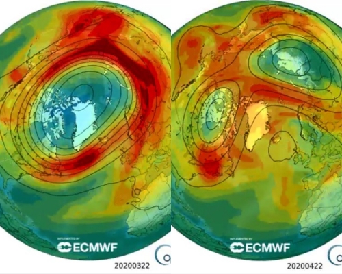 「Copernicus ECMWF」Twitter影片截图