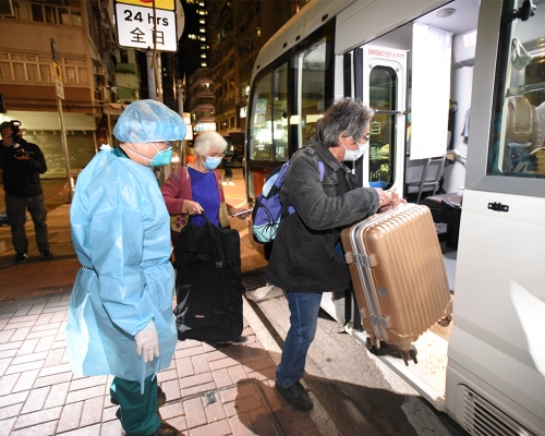衛生署截至今日下午3時已安排480名密切接觸接受隔離。資料圖片