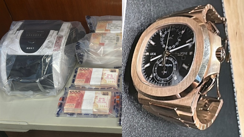 尖東假錶行「魔術夾萬」偷$450萬兩名錶 警查天眼拘兩本地男 據悉同黨潛逃澳門落網