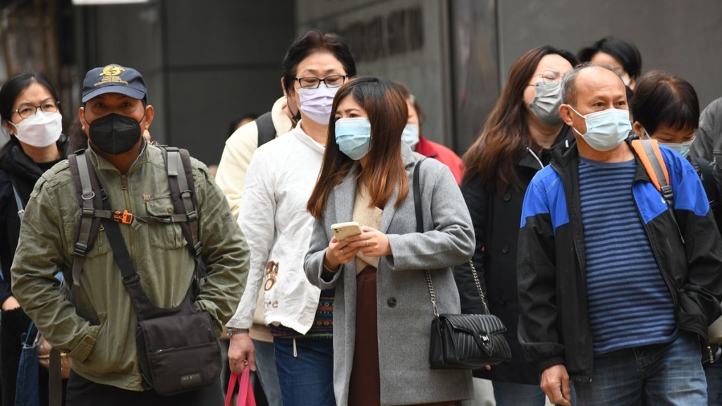 本港今日新增14870宗確診，輸入個案佔896宗。資料圖片
