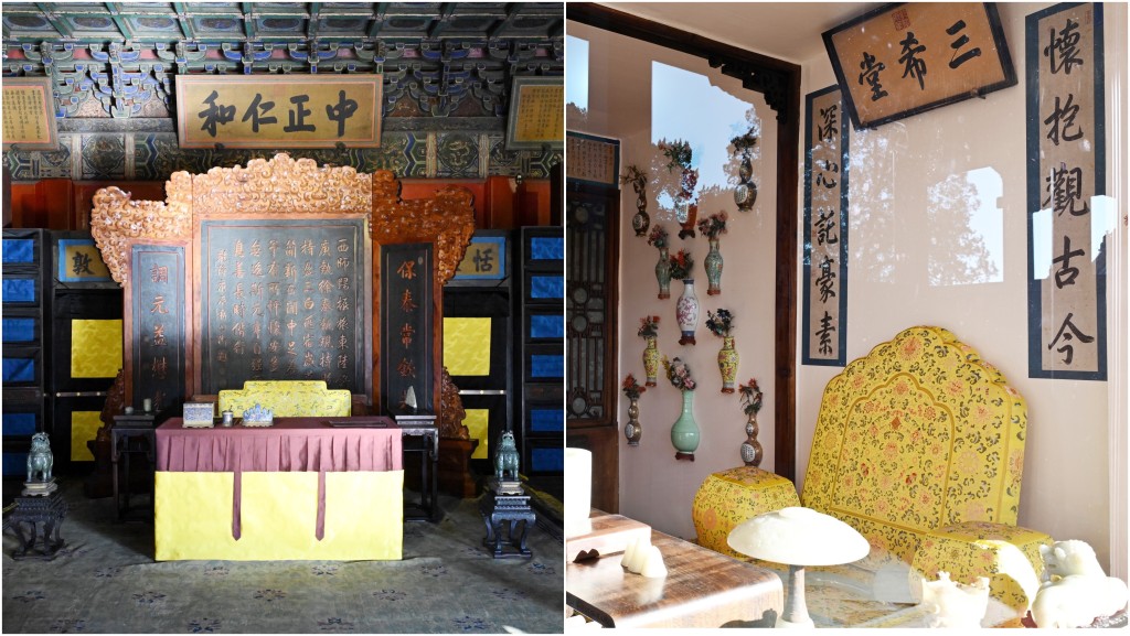 故宮養心完成修繕重新開放 。 新華社