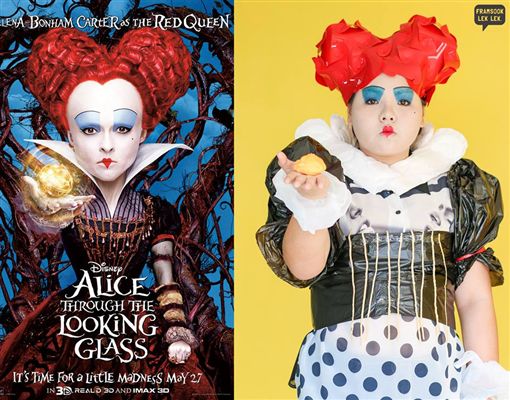 泰女趣怪Cosplay紅爆網絡。