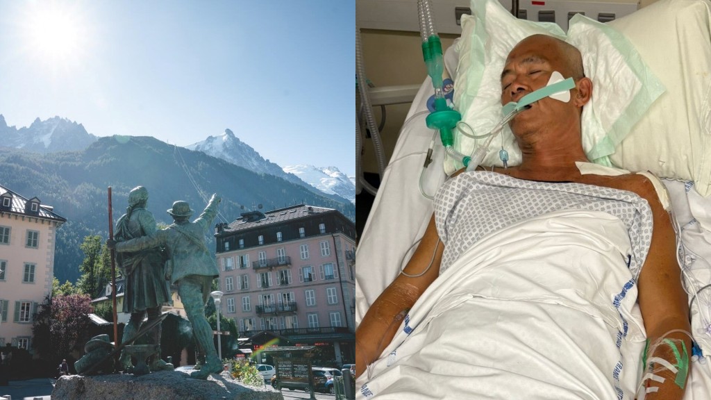 港男法國阿爾卑斯山墮坡命危 家屬悲痛獲八方支援 入境處:積極跟進