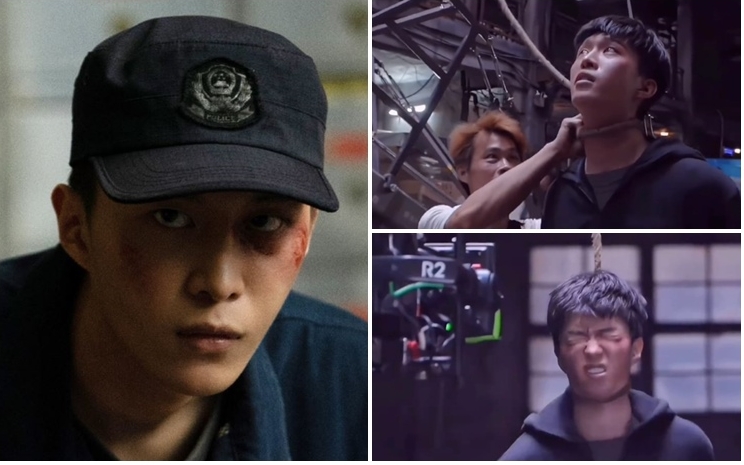 范丞丞在新戏中被问吊，七情上面。