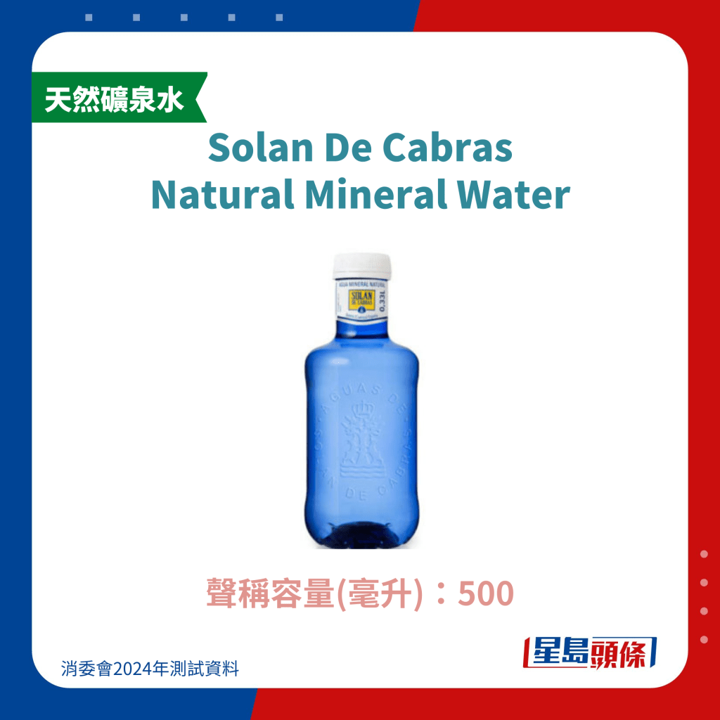 Solan De Cabras Natural Mineral Water