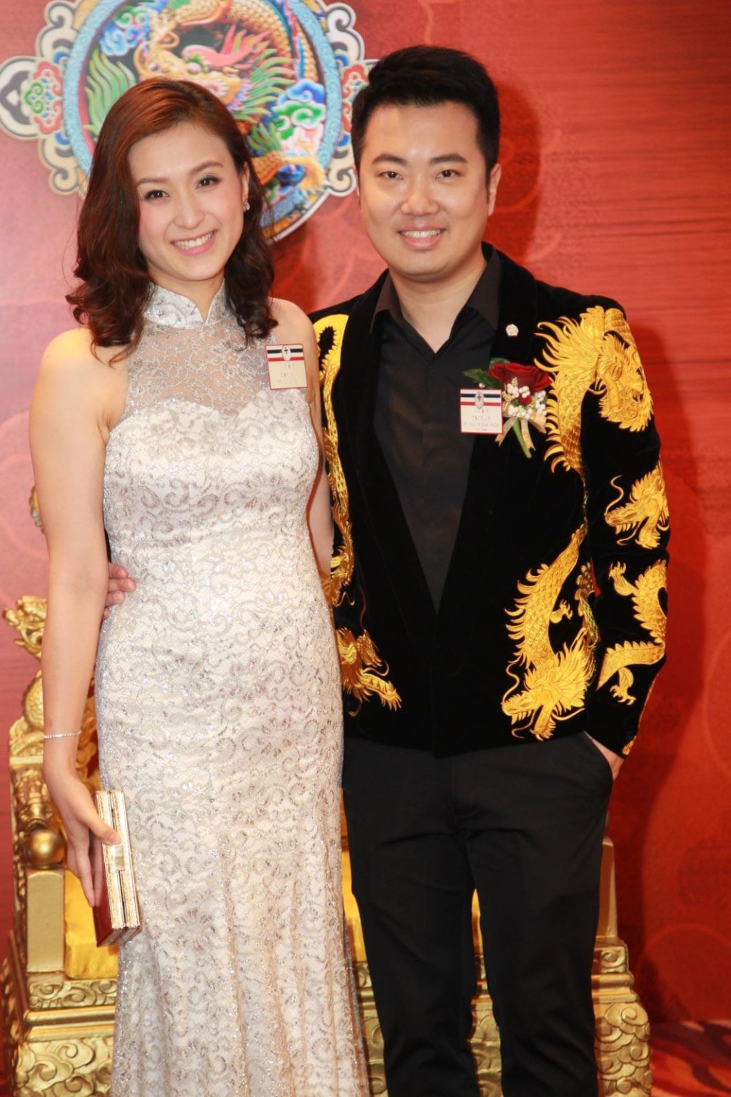 王賢訊同太太。