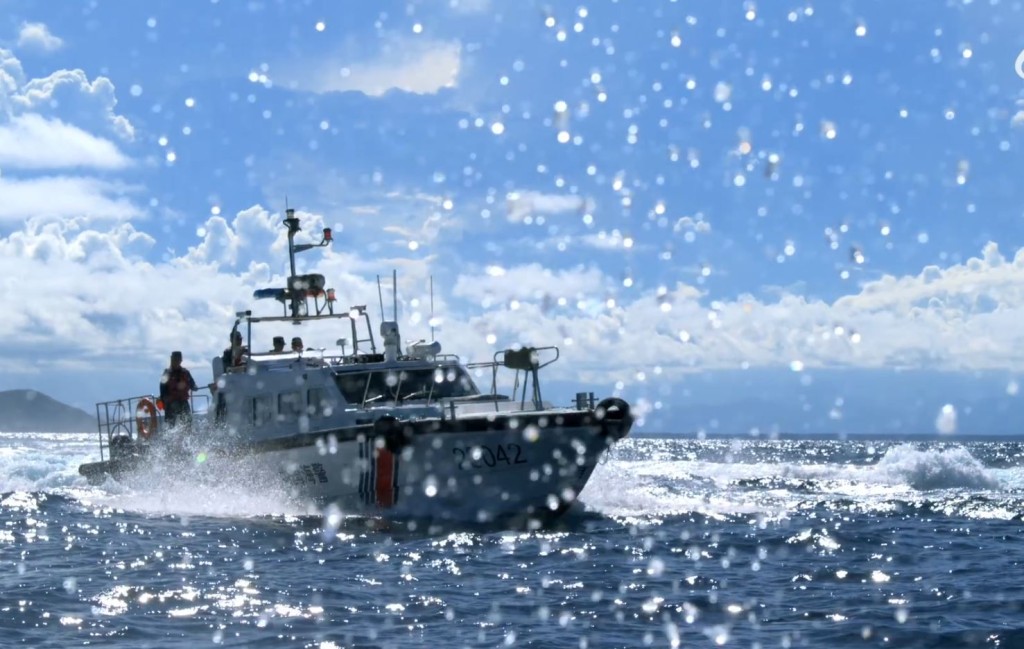 中國海警推出新宣傳片《執法於海》。中國海警