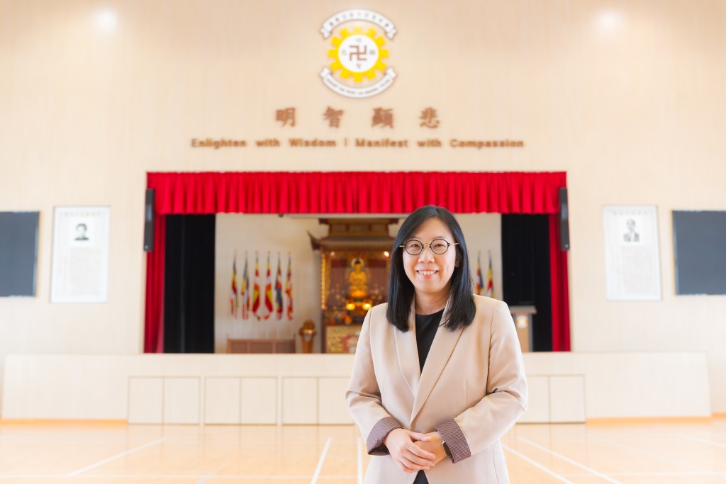 佛教沈香林紀念中學馮順寧校長（圖片來源：受訪者提供）