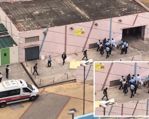 男子昨日被捕。(余德寶議員提供)
