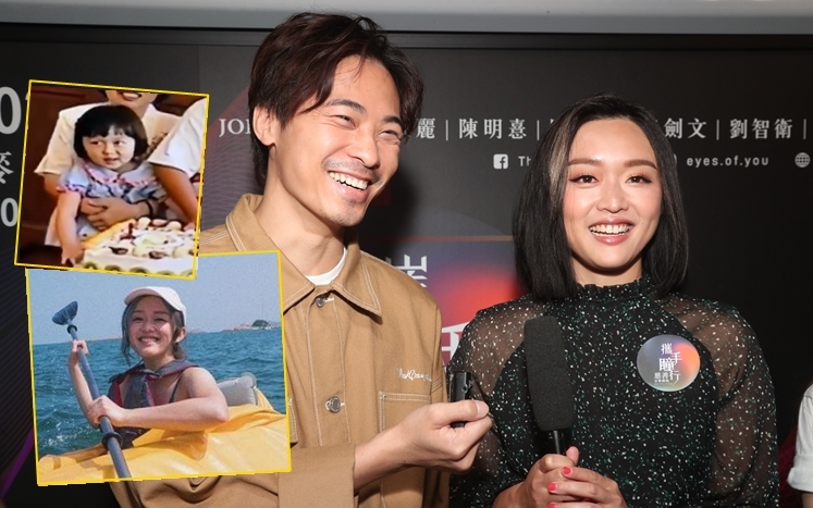 黃劍文和陳明憙齊演音樂劇,劇中陳明憙要由細演到大,仲扮返小學生,不過由細到大她都咁靚啫。