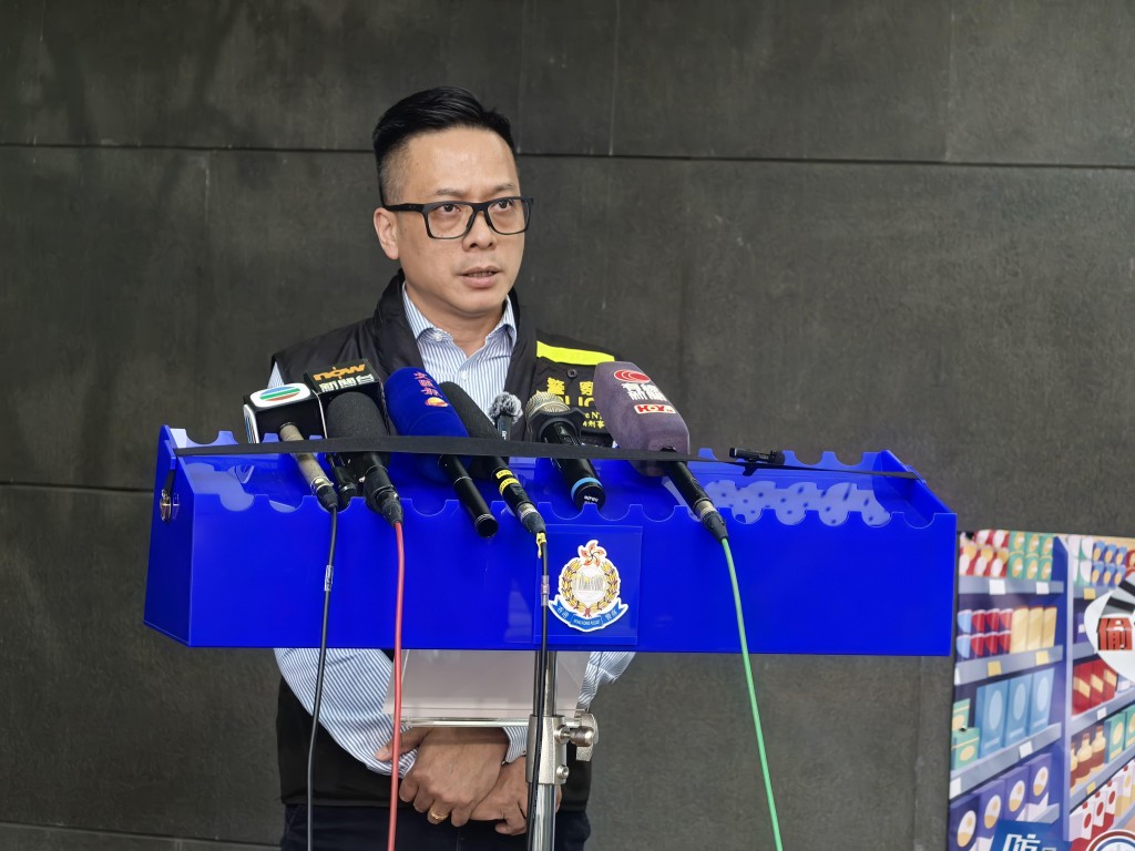新界南總區刑事部警司姚永勤。 新界南總區刑事部警司姚永勤。
