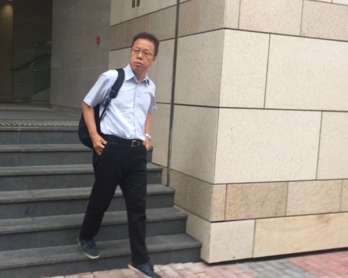 涉案船公司代表。梁銘姿攝