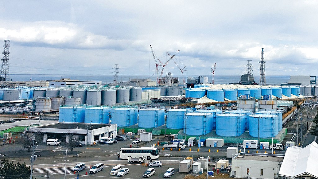 日本福岛核电站的废水即将排放。资料图片