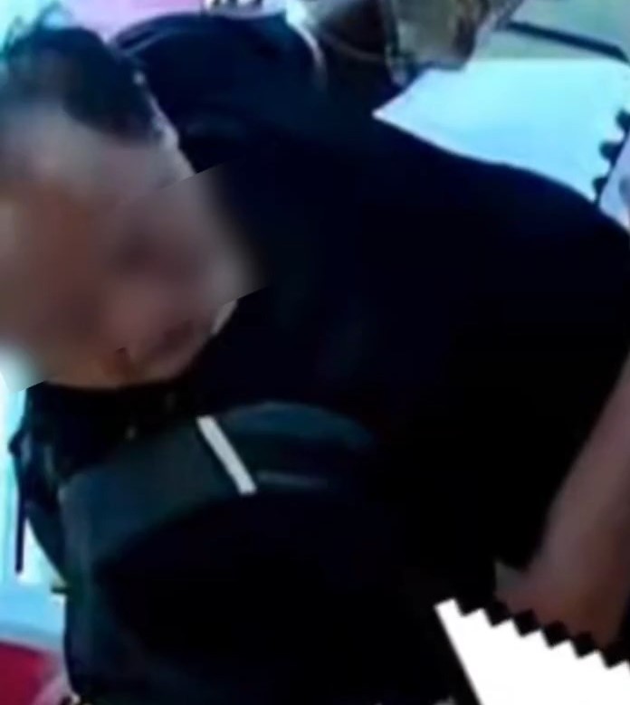 警方事後找到涉案男子。 警方事後找到涉案男子。