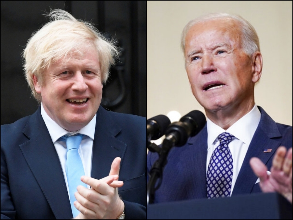 英首相约翰逊正积极考虑杯葛北京冬奥，而美国拜登总统比英国早两天正式表态。