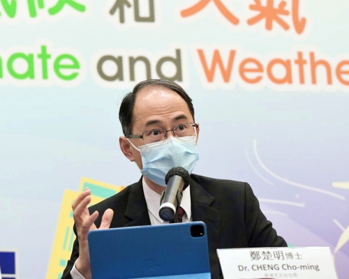 天文台台長鄭楚明。