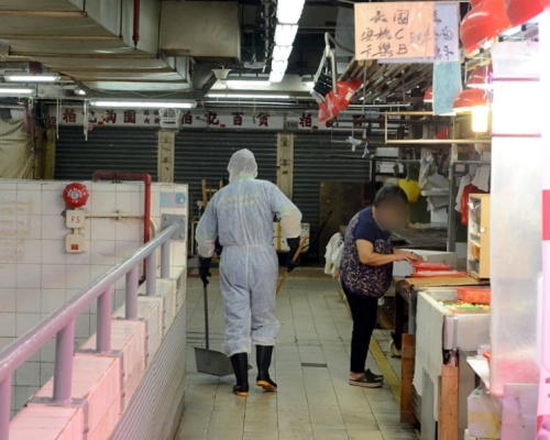 本港疫情稍為緩和。資料圖片