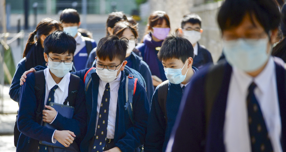 教聯會促請教育局分階段評估復課的決定。（資料圖片）