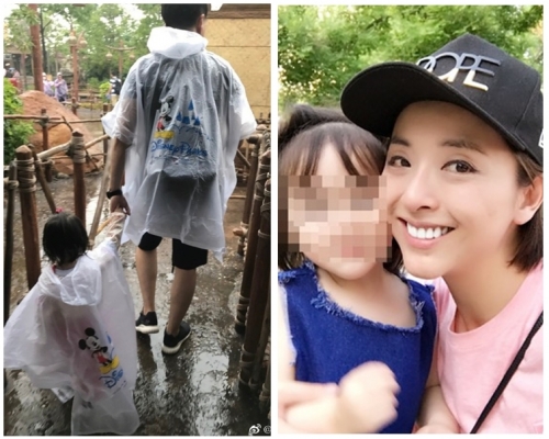 園方員工直指，女星帶女硬闖入礦山車，需要一度停運。